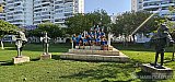 Salida de la tropa al Parque del Oeste