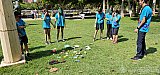 Salida de la tropa al Parque del Oeste