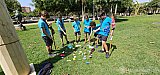 Salida de la tropa al Parque del Oeste
