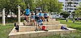 Salida de la tropa al Parque del Oeste