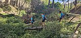 Salida de la tropa al pantano de El Chorro