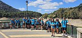 Salida de la tropa al pantano de El Chorro