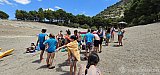 Salida de la tropa al pantano de El Chorro