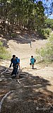 Salida de la tropa al pantano de El Chorro