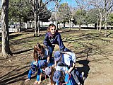 Salida de manada al parque de la paloma