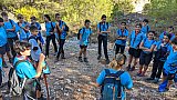 Salida de tropa a la ca&ntilde;ada del lobo