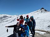 Aventura de la tropa scout en la nieve 