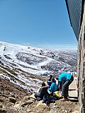 Aventura de la tropa scout en la nieve 