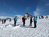 Aventura de la tropa scout en la nieve 