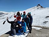 Aventura de la tropa scout en la nieve 