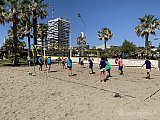 Salida de la Unidad Esculta a la playa
