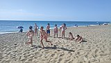 Salida de la Colonia y la Manada a la playa