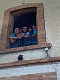 Acampada de la Unidad Esculta a Vallehemoso
