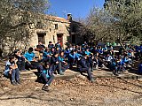 Acampada de grupo en Alfarnatejo