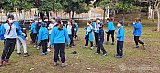 Salida de la manada al parque de la paloma