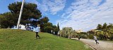 Salida de la manada al parque de la paloma