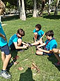 Salida de la tropa al Parque del Oeste